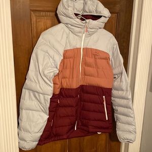 Winter jacket (color block.) Worn twice.